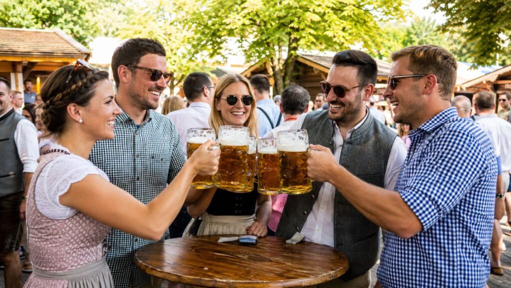 Symbolbild für Oktoberfest Partyschiff Rüdesheim „Trachtrausch“